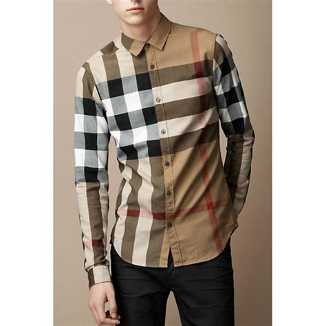 chemise homme burberry pas cher|Burberry .